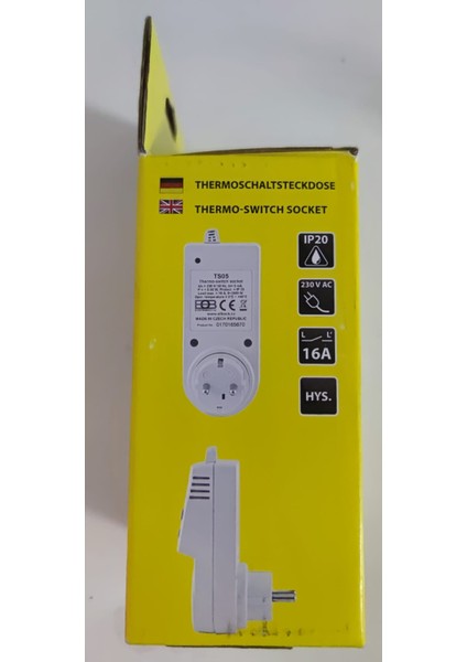Kuas Termostatlı Akıllı Priz (TS05) Tüm Isıtıclara Uyumludur fırsatları