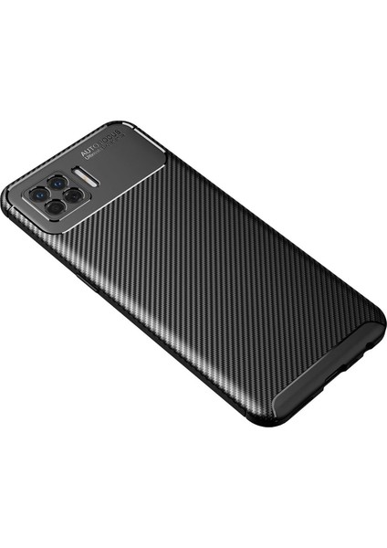 Oppo A73 Kılıf Auto Focus Karbon Kapak - Siyah fiyatları