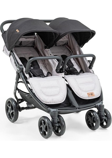 BABY2GO Sunflower Ikiz Puset Bebek Arabası (Tek Elle Kapanabilme)