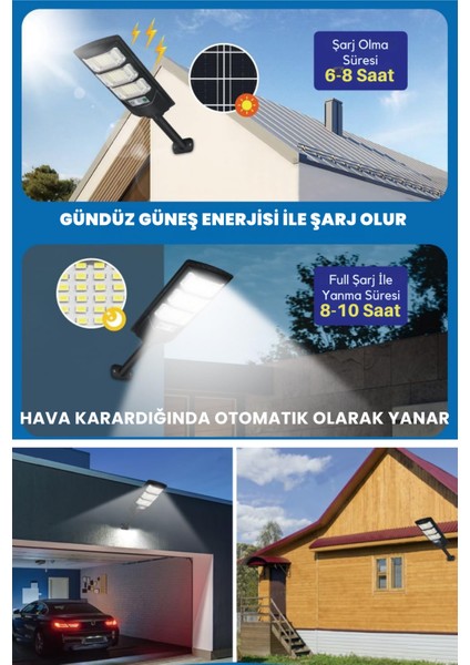 Solar 144 LED Kumandalı Duvar Lambası – Güneş Enerjili, IP65, 3 Modlu Bahçe Aydınlatma fırsatları