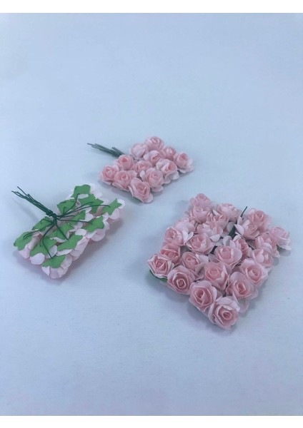 Pembe Renkli Kağıt Çiçek, Parti ve Dekorasyon Malzemeleri