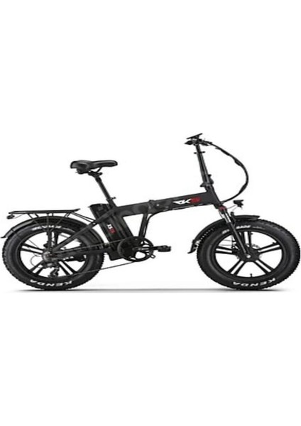 XS25 Elektrikli Bisiklet Siyah
