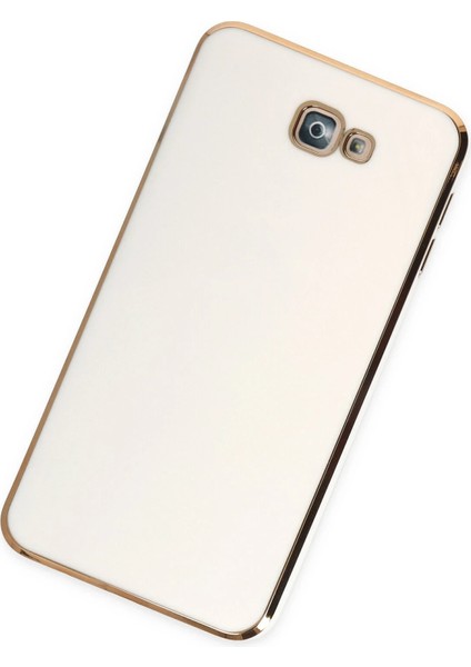 Samsung Galaxy J7 Prime Kılıf Volet Silikon - Beyaz Arbkd modelleri