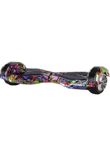 Smartstore 8" Smart Balance Elektrikli Kaykay Hoverboard Bluetooth + Çanta Kırmızı Desen-04