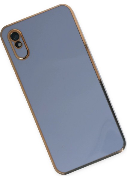 Xiaomi Redmi 9A Kılıf Volet Silikon - Mavi Arbkd fiyatları