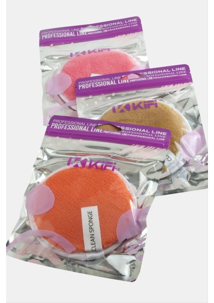 Çift Taraflı Makyaj Süngeri Büyük 11 cm