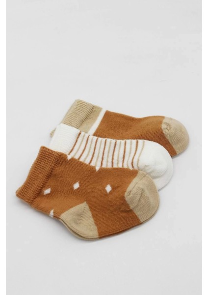 3'lü Penye Erkek Soket Çorap BS10111 Hardal fırsatları