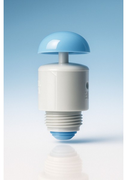 Mavi Depolu Sıvı Sabunluk Musluk Başlıkları, Butonlu ve Alttan Basmalı, Yedek Parça