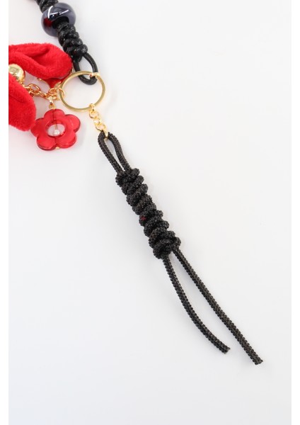 Anahtarlık Çanta Charm. Ayna Süsü. Çanta Aksesuarı. Anahtarlık Peluş Tavşan Örme Ip Çanta Charmı.