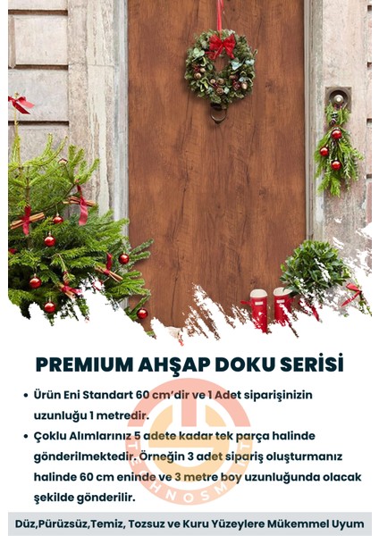 60CMX100CM Premium Kendinden Yapışkanlı Doğal Ahşap Görünümlü Pvc Kaplama indirimleri