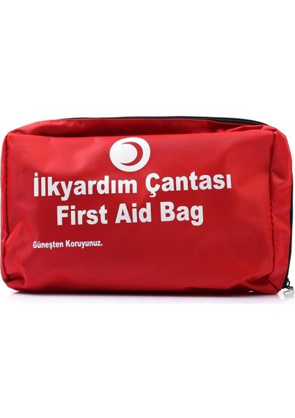 Ilk Yardım Çantası Araç Ev Iş Yeri Acil Müdahale Çantası Yönetmeliğe Uygun 35 Parça