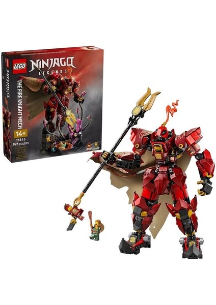 71846 LEGO Ninjago Ateş Şövalyesi Robotu 996 Parça +14 Yaş indirimleri