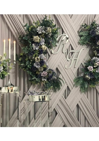 40 cm Pleksi Harf Çiftli Süs Dekor Altın Gümüş Renk fiyatları