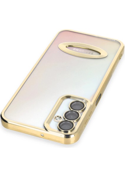 Samsung Galaxy A14 4g Kılıf Slot Silikon - Gold Arbkd modelleri