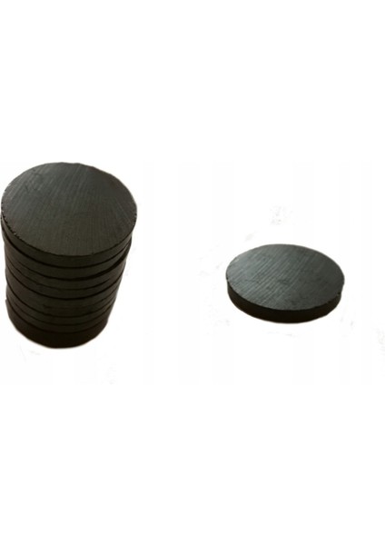 22 Adet Büyük Yuvarlak 18X3 Magnet Mıknatıs, Güçlü ve Dayanıklı, Çeşitli Kullanım Alanları Için