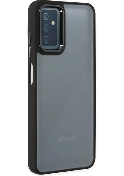 Samsung Galaxy M13 Kılıf Dora Kapak - Siyah Arbkd