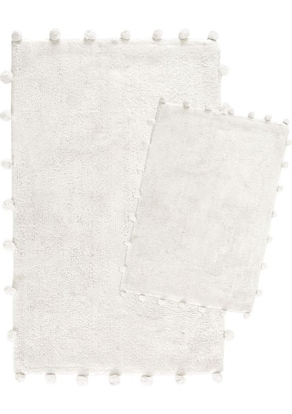 Yumuşak ve Hafif Pamuk Banyo Paspası, Ekru Renk, 40X60 ve 60X90 cm Ölçüler fiyatları