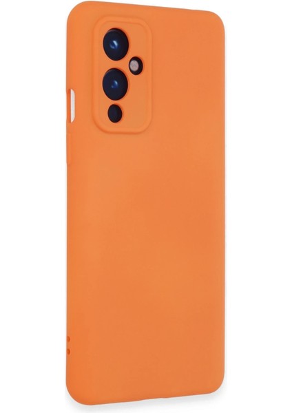 One Plus 9 Kılıf Nano Içi Kadife Silikon - Turuncu Arbkd fiyatları