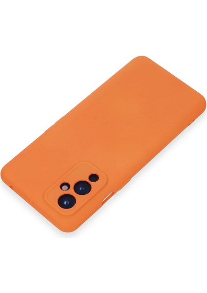 One Plus 9 Kılıf Nano Içi Kadife Silikon - Turuncu Arbkd modelleri