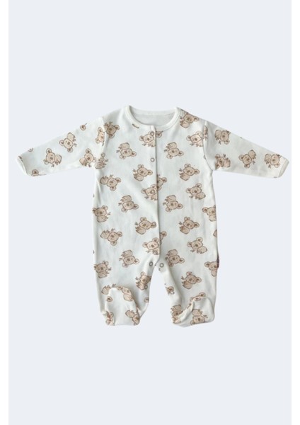 Kanguru Desenli 3'lü Patikli Tulum (Kız - Erkek - Yenidoğan) indirimleri