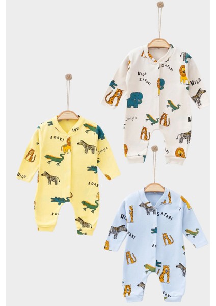 Afrika Safari Desenli 3'lü Tulum fiyatları