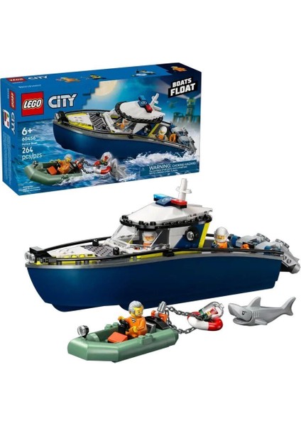 60456 LEGO City Polis Teknesi Takibi 264 Parça +6 Yaş