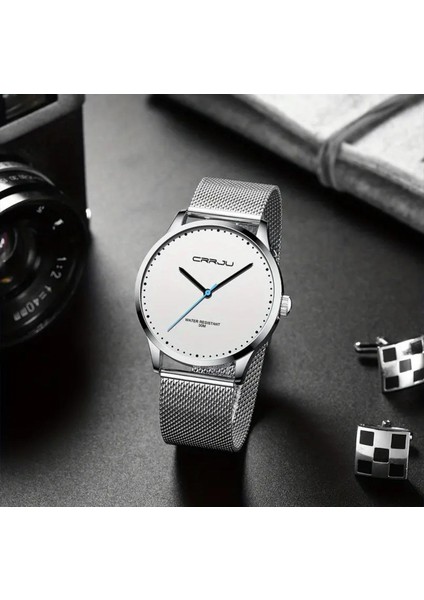 Lüks Çelik Erkek Kol Saati 3ATM Su Geçirmez fiyatları