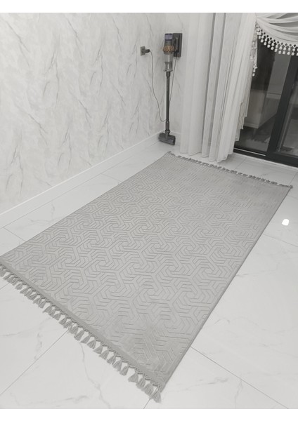 Püsküllü Kaymaz Taban Halı Koridor Mutfak Yolluk Makinede Yıkanabilir modelleri