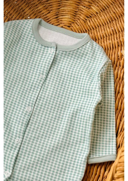 Yeşil Ayıcık 3'lü Patikli Tulum (Kız - Erkek - Yenidoğan) modelleri