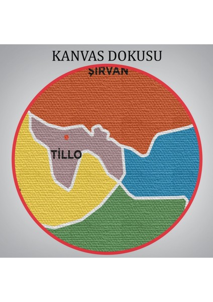 Il ve Ilçeler Haritası Siirt, Modern Dekoratif Kanvas Tablo, Duvar Dekoru 1449 indirimleri