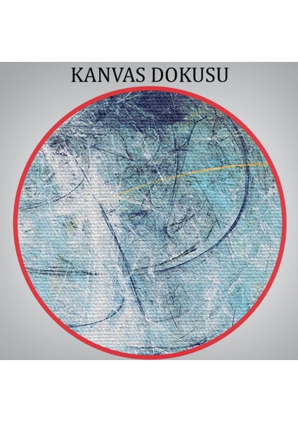 Fütüristlik Soyut Çalışma Dekoratif Kanvas Tablo, Duvar Dekoru 3471