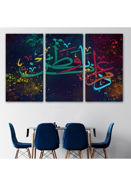 Dini Islami Modern Dekoratif Kanvas Tablo, Duvar Dekoru 3375 modelleri