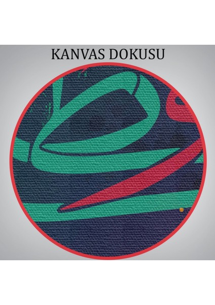 Dini Islami Modern Dekoratif Kanvas Tablo, Duvar Dekoru 3375