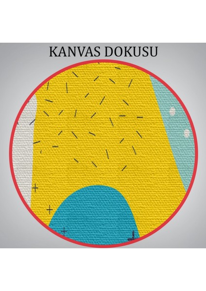 Modern Soyut Çalışma Dekoratif Kanvas Tablo, Duvar Dekoru 3577