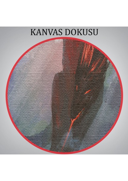 Ejderha Kaşında Savaşçı Dekoratif Kanvas Tablo, Duvar Dekoru 5083