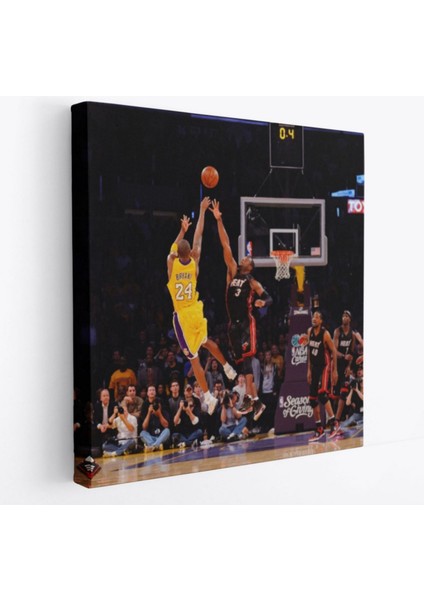 Kobe Bryant ve Basketbol Dekoratif Kanvas Tablo, Duvar Dekoru 5172