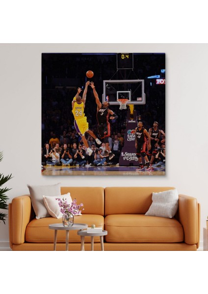 Kobe Bryant ve Basketbol Dekoratif Kanvas Tablo, Duvar Dekoru 5172 fiyatları