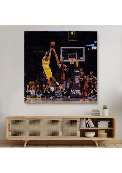 Kobe Bryant ve Basketbol Dekoratif Kanvas Tablo, Duvar Dekoru 5172 modelleri
