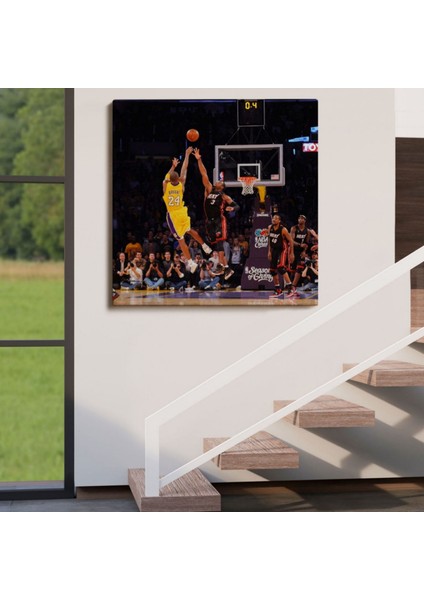 Kobe Bryant ve Basketbol Dekoratif Kanvas Tablo, Duvar Dekoru 5172 indirimleri