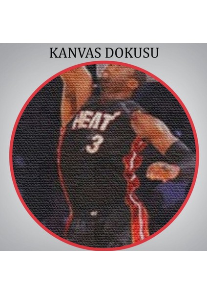 Kobe Bryant ve Basketbol Dekoratif Kanvas Tablo, Duvar Dekoru 5172