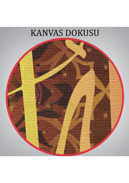 Allah Her Şeyi Hakkı Ile Bilendir Yazılı Hat Sanatı Dekoratif Kanvas Tablo, Duvar Dekoru 3276