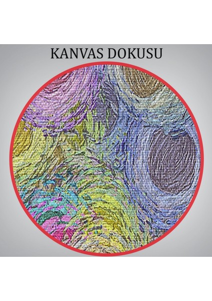 Soyut Çalışma Modern Sanat Dekoratif Kanvas Tablo, Duvar Dekoru 3595