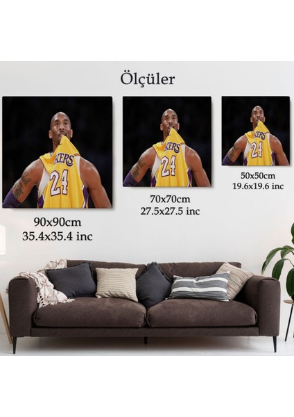 Kobe Bryant ve Basketbol Dekoratif Kanvas Tablo, Duvar Dekoru 5140 fırsatları
