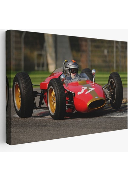 Heron Alfa Romeo F1 Sürücüsü Luigi Musso Tarihi Gp 2012 Imola Dekoratif Kanvas Tablo 3719