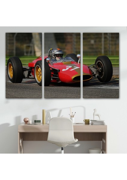 Heron Alfa Romeo F1 Sürücüsü Luigi Musso Tarihi Gp 2012 Imola Dekoratif Kanvas Tablo 3719 modelleri