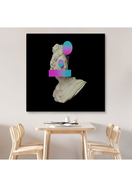 Çağdaş Sanat Vaporwave Tarz Dekoratif Kanvas Tablo, Duvar Dekoru 5100 modelleri