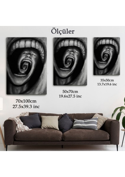 Ruh Sağlığı ve Depresyon Dekoratif Kanvas Tablo, Duvar Dekoru 5223 fırsatları