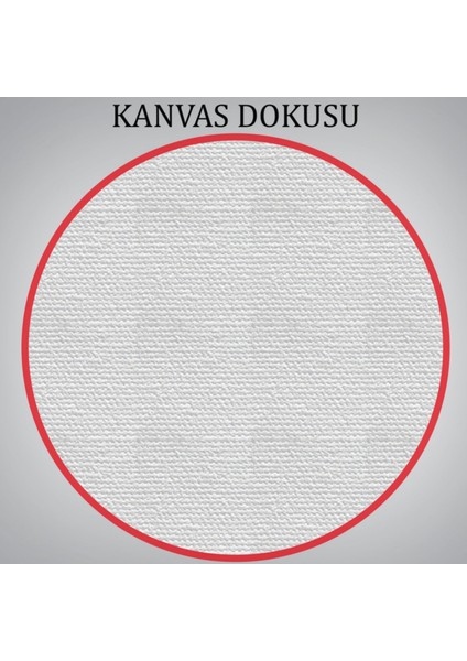 Ay ve Altın Çiçekli Ağaç Soyut Çağdaş Sanat Dekoratif Kanvas Tablo, Duvar Dekoru 4971