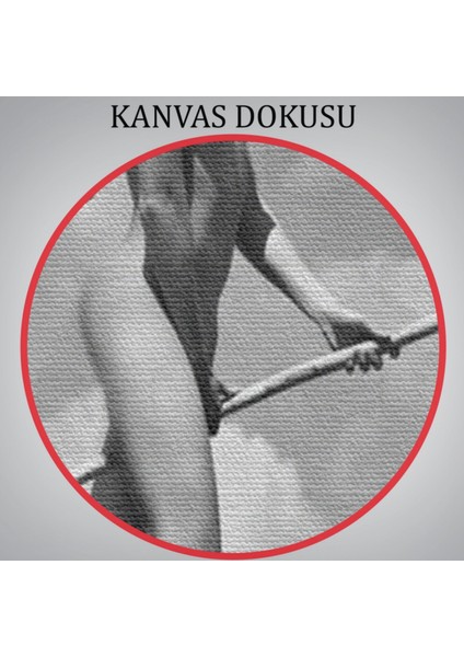 Süpürgesiyle Uçan Çıplak Kadın Dekoratif Kanvas Tablo, Duvar Dekoru 5145