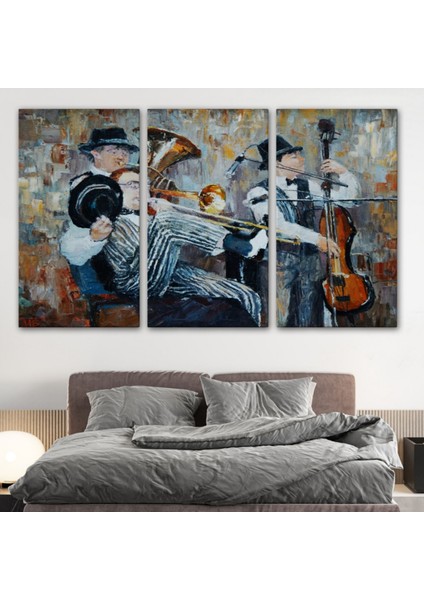 Orkestra ve Müzik Dekoratif Kanvas Tablo, Duvar Dekoru 3743 modelleri